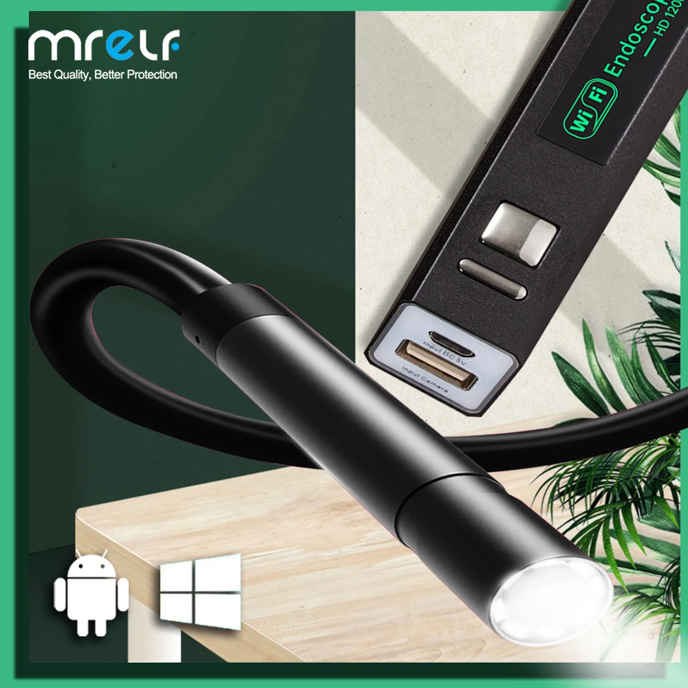 Usb эндоскоп с гибкой камерой 8 мм Type C|Камеры видеонаблюдения| |