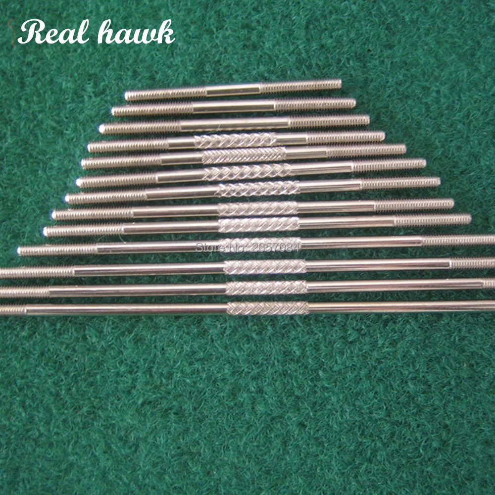 Шатуны диаметром 10 мм для радиоуправляемых моделей 3/45/50/55/60/65/70/75/80/90/100/110/120 детали