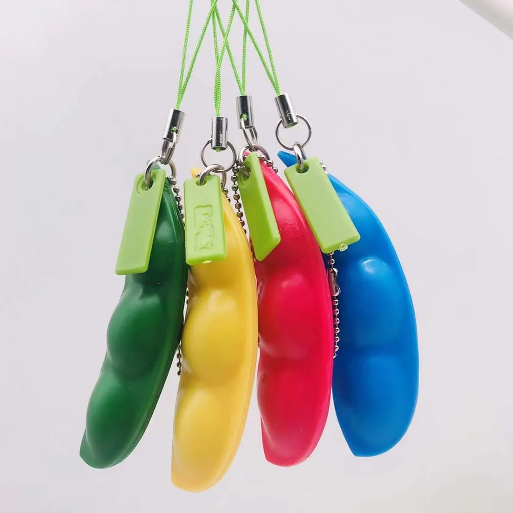 1/3/5 Uds de Fidget Juguetes | Juguetes Fidget | Fidget juguetes ni&ntilde;os adultos Squeeze juguetes anti estr&eacute;s divertido de soja llavero estr&eacute;s juguetes para ni&ntilde;os regalos-2