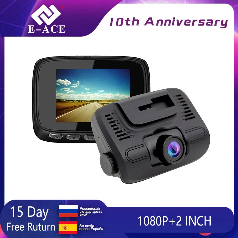 E ACE B24 2 0 дюймов Мини Wifi Автомобильный видеорегистратор Full HD 1080P Автомобильная