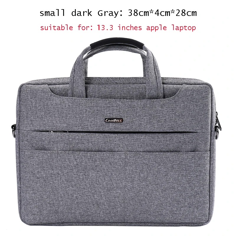 darkgray38x4x28 Модный простой деловой портфель на заказ, сумка для ноутбука из ткани Оксфорд, повседневная мужская сумка, Офисные Сумки для работы с логотипом - Цвет: darkgray38x4x28