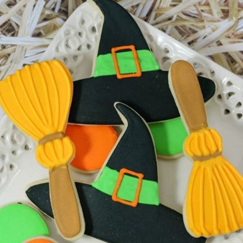 KENIAO ведьма шляпа печенья резак для Хэллоуина вечерние