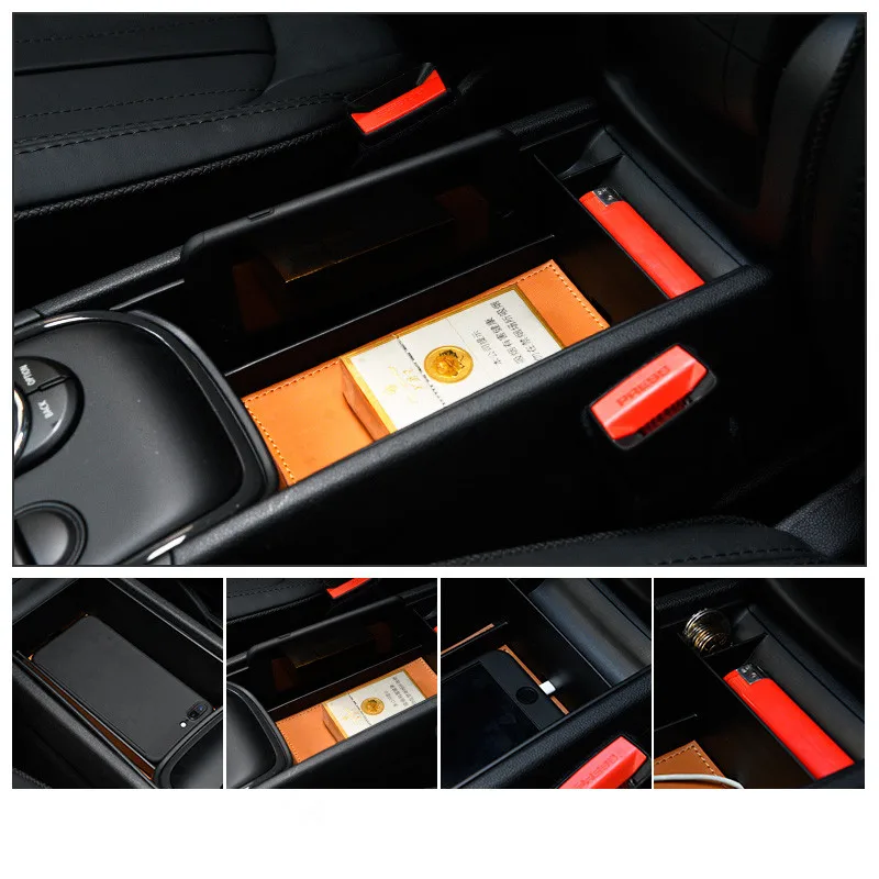 Ящик для хранения в салоне автомобиля из АБС пластика органайзер подлокотников