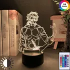 Аниме Grimmjow jaegerjaez светодиодный ночсветильник для спальни Декор Ночник подарок акриловая неоновая 3D лампа крутой подарок для детей прикроватная