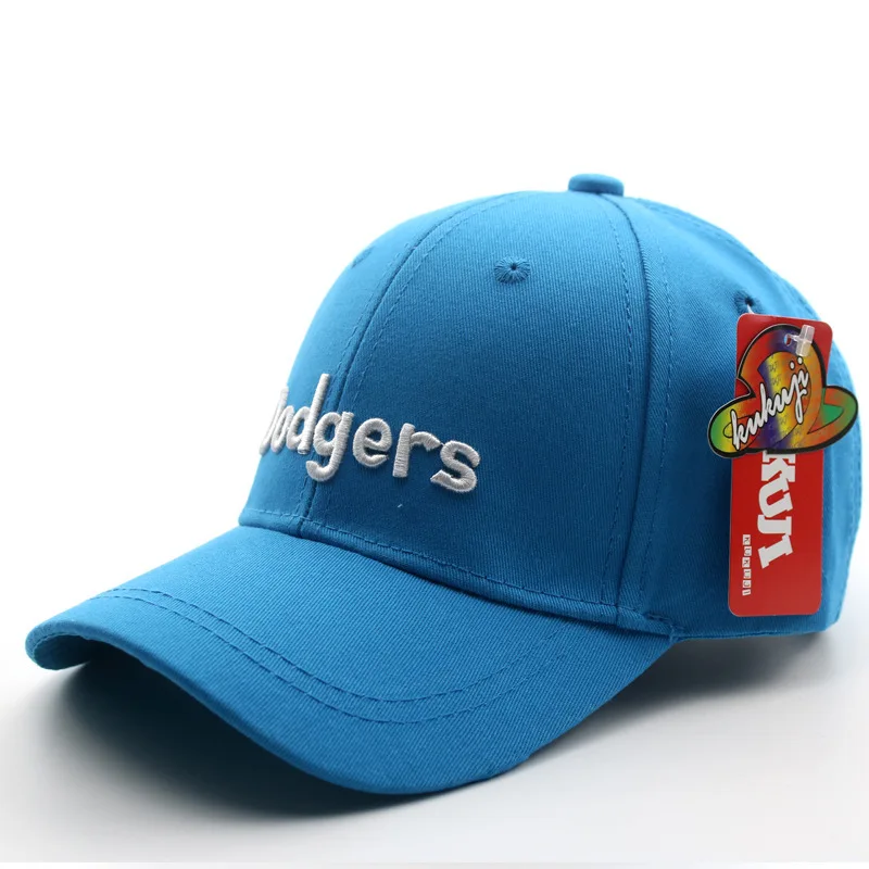 Детские шапки с вышитыми буквами Dodgers детская бейсбольная кепка солнцезащитная