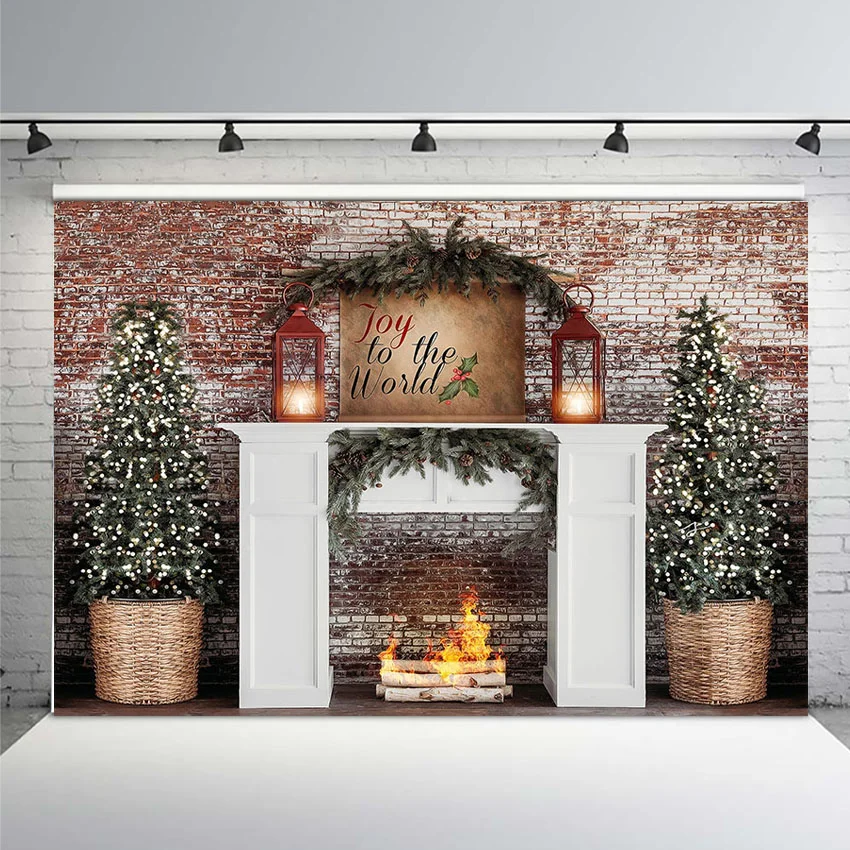 Рождественские украшения для дома Рождественская елка подарок настенный фон