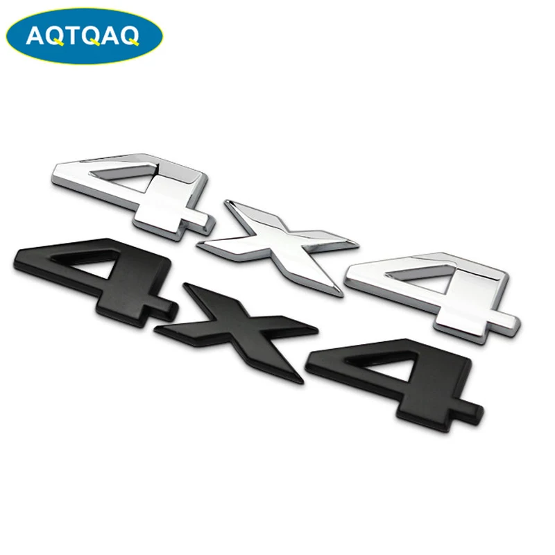 

1Pcs 3D Metal 4X4 Car Side Fender Rear Trunk Emblem Badge Sticker Decals suit for Universal car,car accessories decoration stick