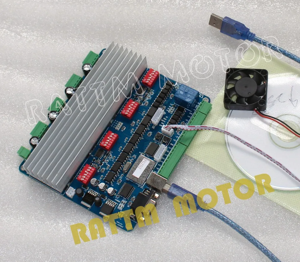 

Новые продукты! 4-осевой USB cnc контроллер USBCNC драйвер платы