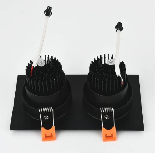 Square Dimmable Recessed COB LED Downlights 7W 9W 12W Ceiling Spot Lights AC85-265V Lamps Indoor Lighting |