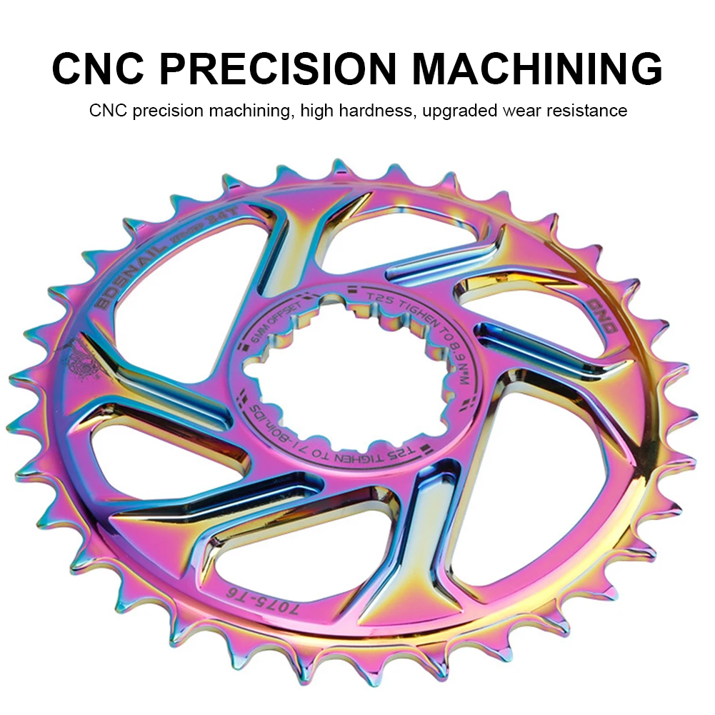 Bike Chainring Direct Mount Single Speed 6mm Offset 30T 32T 34T 36T 38T Bicycle Chain Ring for Sram 11/12S NX XX XO GX GXP11 Hot |