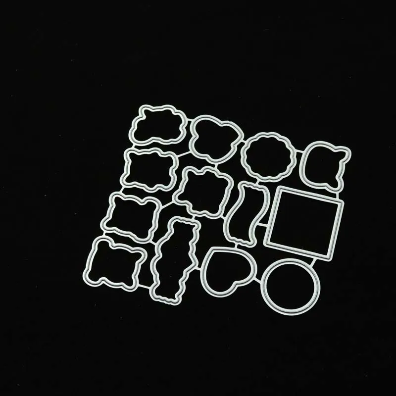 Металлические штампы и резиновые JC милые свинки скрапбукинг рукоделие высечка