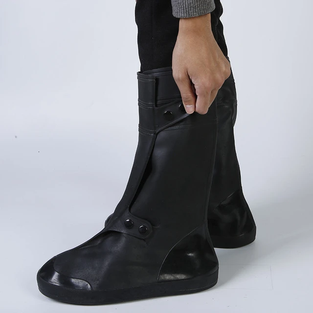 Водонепроницаемые ботинки для мужчин и женщин ПВХ Чехлы обуви активного отдыха