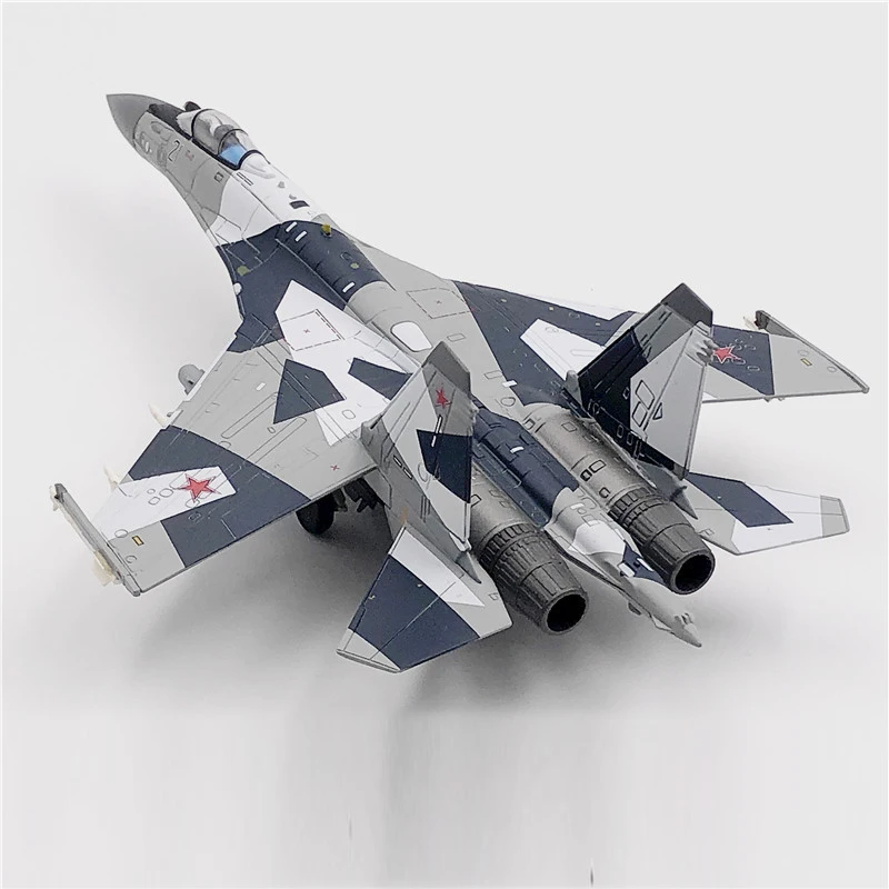 Модель самолета Jason TUTU модель российского истребителя ВВС Su 35 из сплава Литые