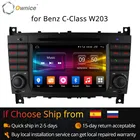 Автомобильный DVD для Mercedes C Class W203 2004 - 2007 c200 C230 C240 C320 C350 CLK W209 2005 GPS, 4G SIM LTE Android 6,0 Octa 8 Core