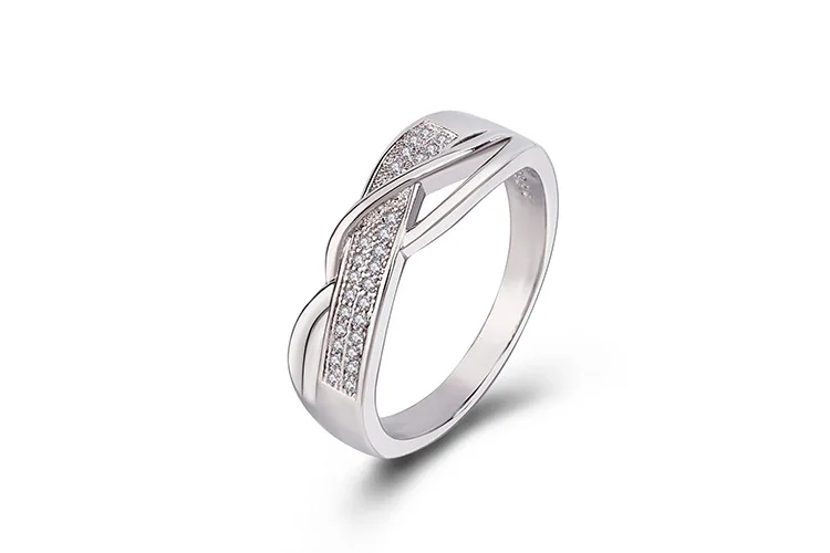 Kemstone Creatived Engagemnet кольцо медь золото посеребренное кольцо для женщин ювелирные изделия подарок