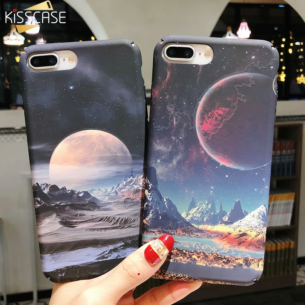 Чехол для телефона KISSCASE Moon с рисунком samsung S9 S8 Plus S7 Edge Note 9 8 Звездная светящаяся