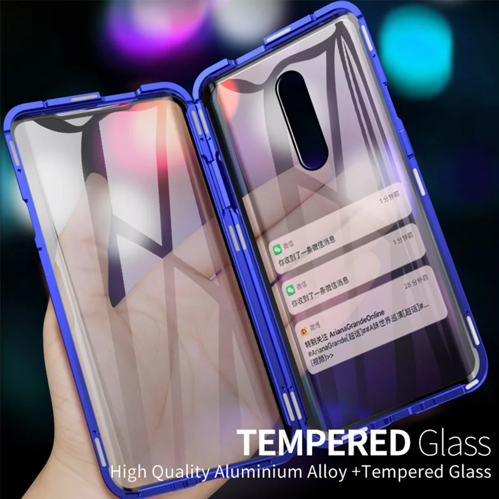 Luphie полный задний Чехол-крышка чехол для Oneplus 7 Pro Магнитный One Plus Чехол передняя +