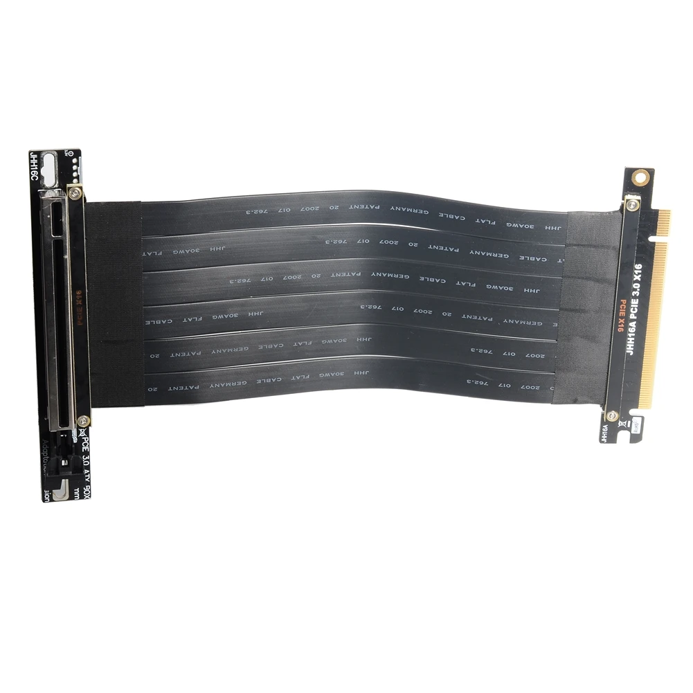 Удлинитель PCIe 3 0 GEN3 PCI-E 16X к X16 GPU удлинитель 90 градусов для вертикальной