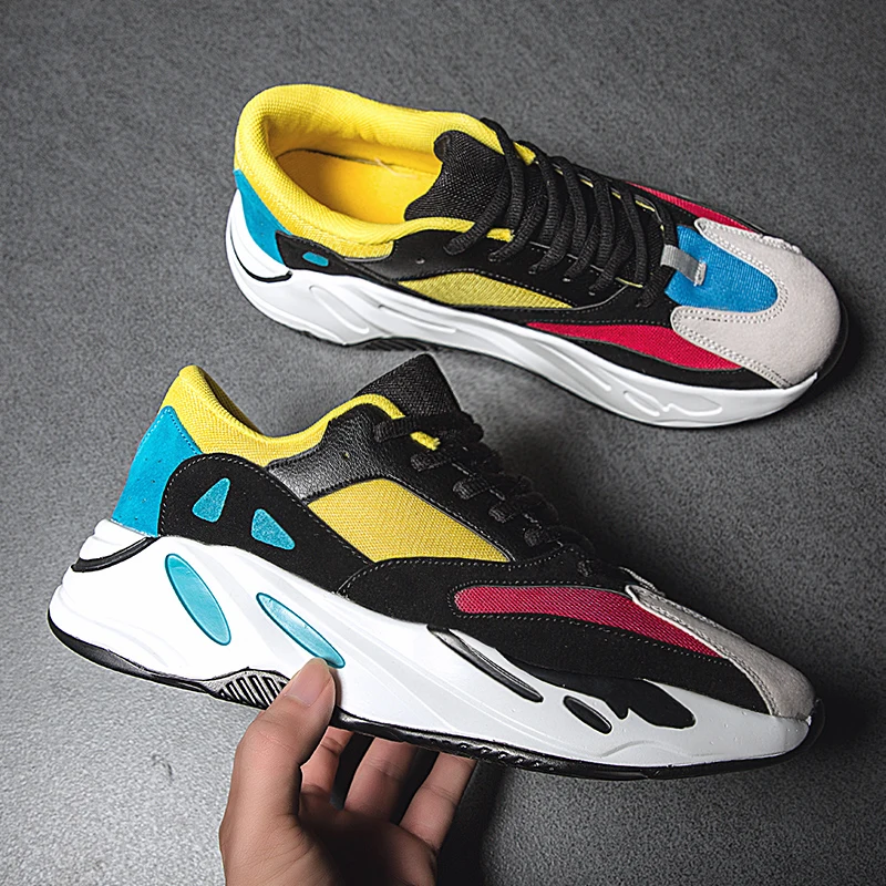 Новинка 2019 года дышащая повседневная обувь для мужчин сезон лето-осень мужская