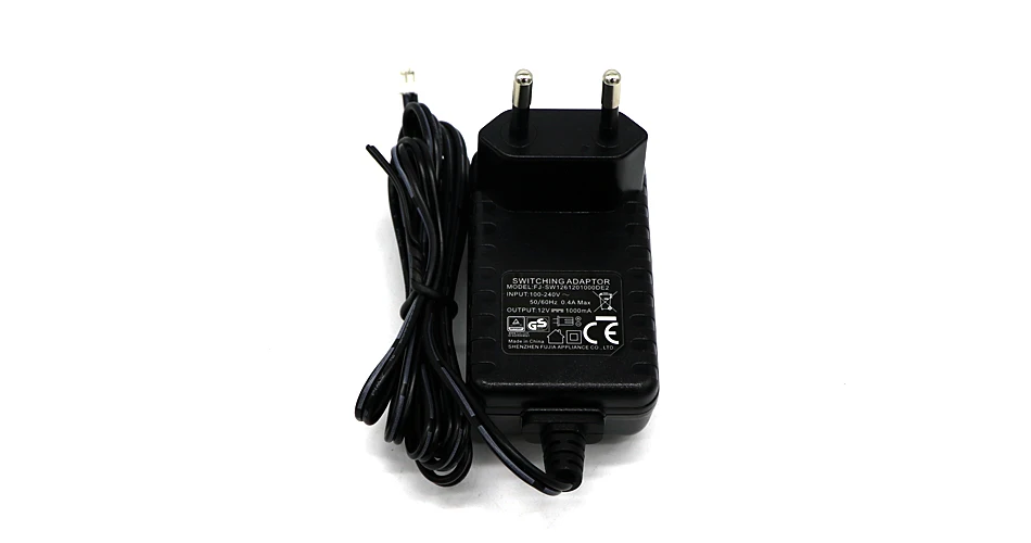 JeaTone DC 12V 1A домофон монитора адаптер питания 2 контактный разъем, Великобритания, США, ЕС, Австралия, систему P