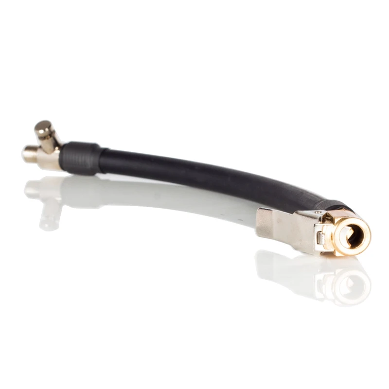 

HOT 100mm Motorcycle Car Flexible Clip Air Tyre Tire Chuck Inflator Deflation Hose