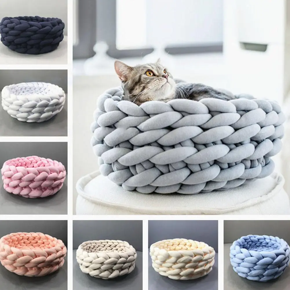 40 см 11 цветов s домашнее животное теплое зимнее удобное вязаное Meachine моющееся