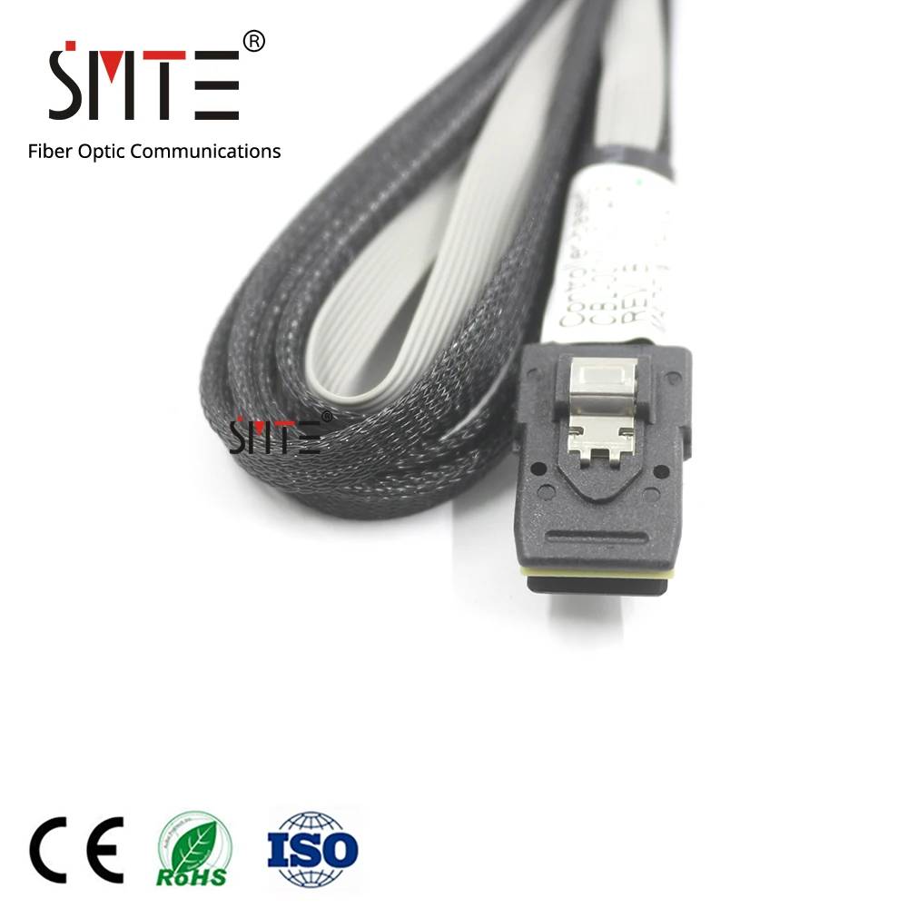 Для Amphenol 1 4 Mini SAS кабель SFF 8087 7 p (4) SATA для передачи данных 36P 50 см SGPIO 6GB P410|Детали