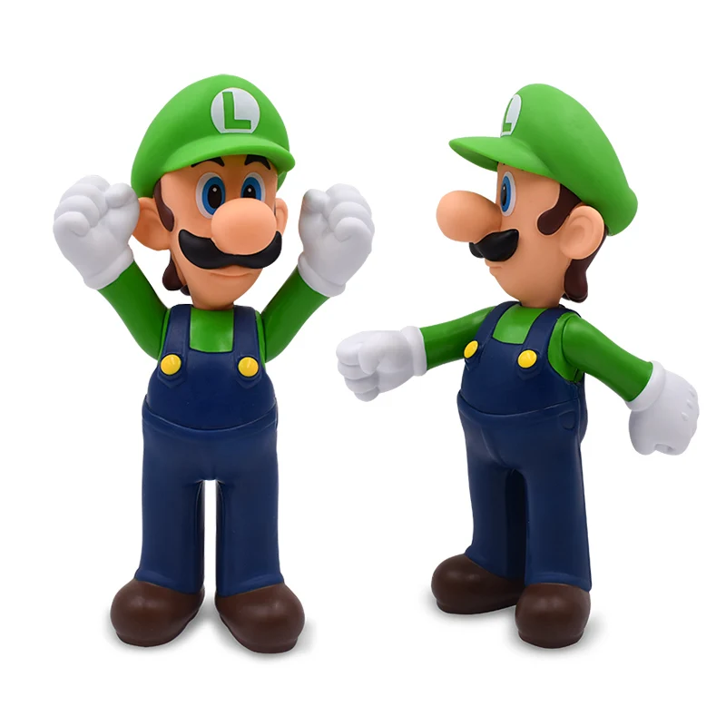 7 видов стилей горячие игрушки 22 см Super Mario Bros Фигура Йоши Персик Принцесса жаба ПВХ фигурка подарок для детей Марио Луиджи