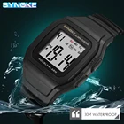 Часы наручные SYNOKE мужские цифровые электронные, модные водонепроницаемые спортивные, 3 бар, 9023