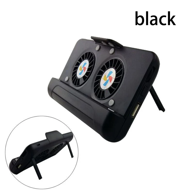 

XNCORN Phone Cooler Dual Fan Cooling Back Clip Power Bank For Iphone Xiaomi Huawei Samsung Phone