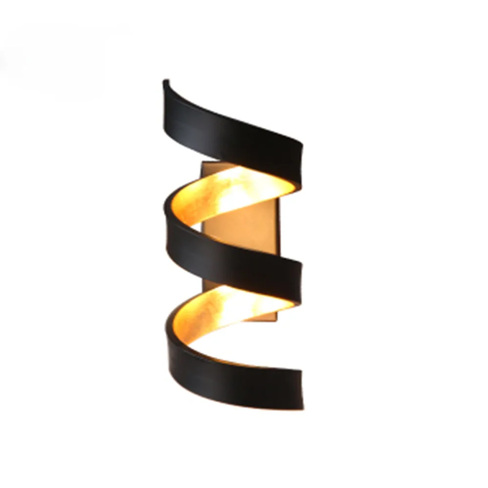 melhor Ledwall Applique Led Mural Interior Murale Moderne De Pared Luz De Parede Luminária Lampe Design Oprawa Lampada Câmera Espiral