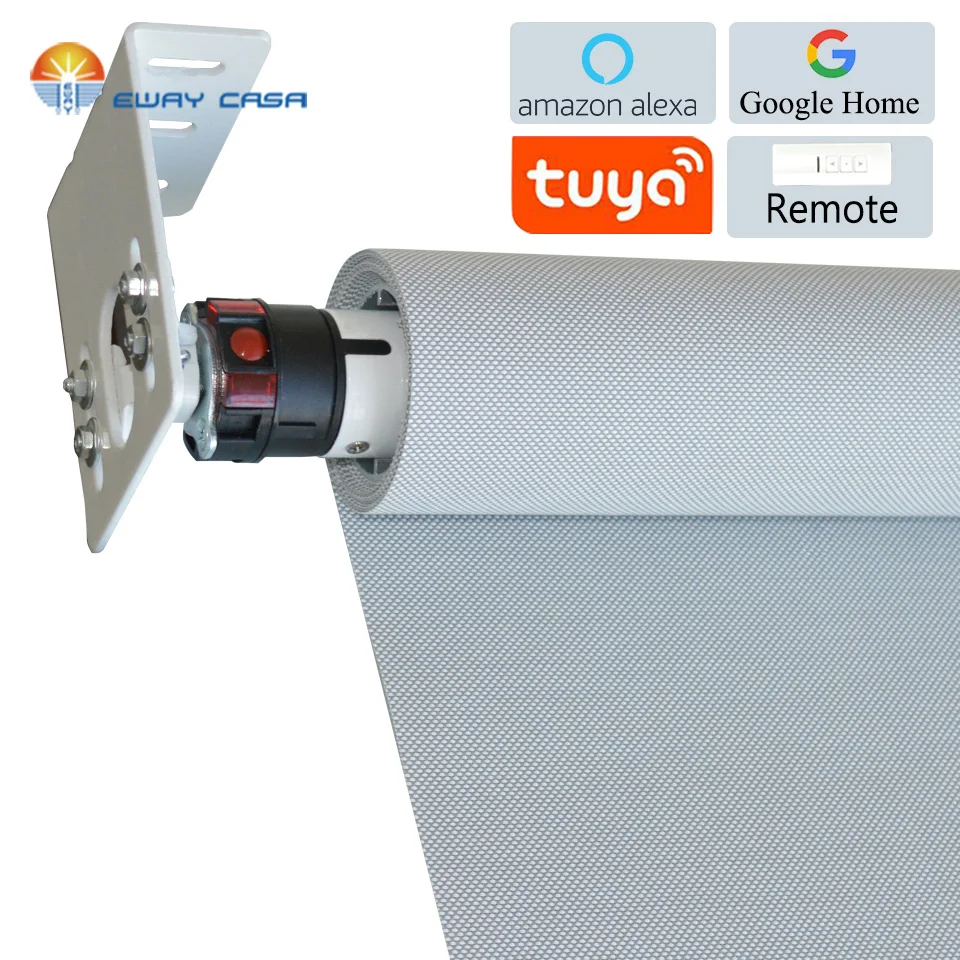Светодиодные жалюзи EWAY CASA Alexa Control TUYA электрические затемняющие с солнцезащитным