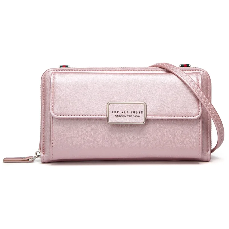 

KAI NA SHI One-shoulder messenger new large-capacity clutch bag Ladies long European and American fashion large-capacity wallet