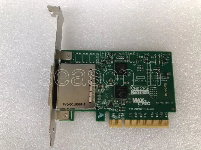 

Хост-адаптер OSS-PCIe-HIB25-x8 для систем One Stop PCIe x8 GEN 2