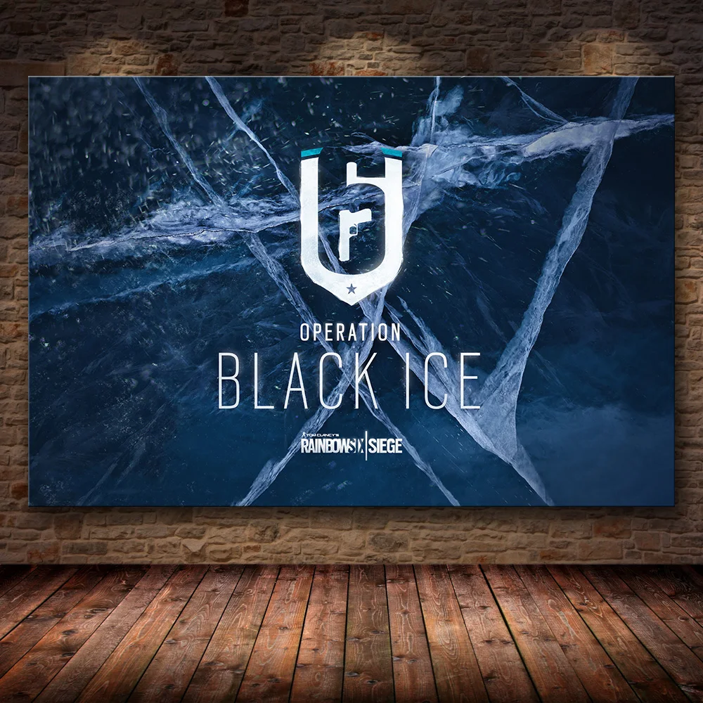 20 Unframed постер украшение картина Tom Clancy's Rainbow Six Siege на HD холсте картина искусство картина маслом - Цвет: 20