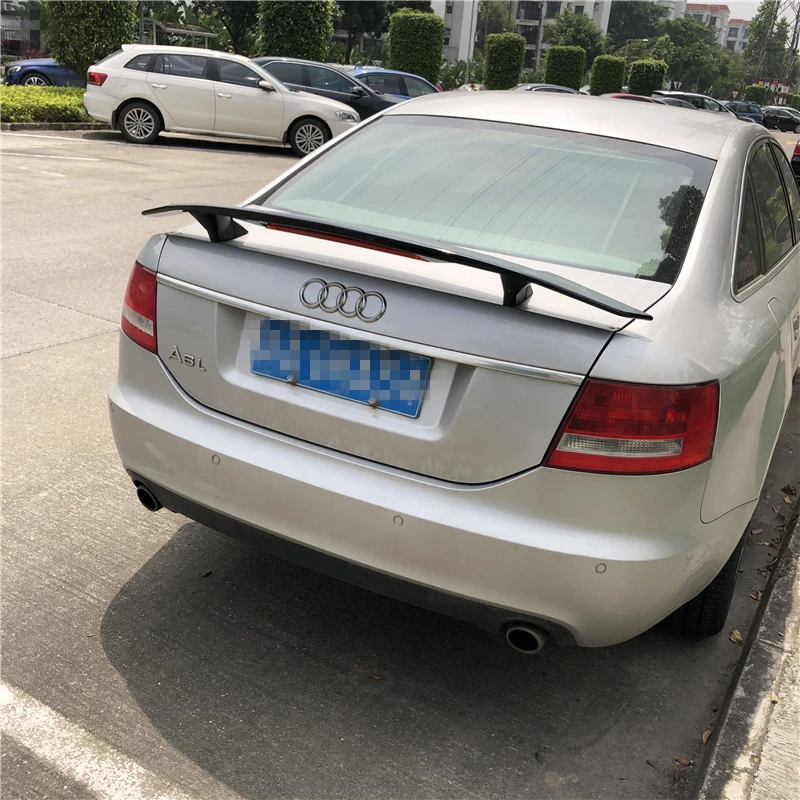 Спойлер для Audi A6 спортивный спойлер из АБС-материала заднего крыла автомобиля