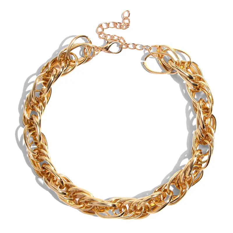 Женское Ожерелье В Стиле Хип хоп с замком|Колье| |