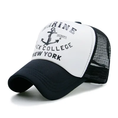 Взрослых Trucker Кепки Для мужчин и Для женщин хип-хоп панк-рок Snapback Шапки мужские летние Зонт Mesh Бейсбол шляпа 20 Цвета - Цвет: A59
