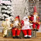 Куклы Санта-Клауса рождественские украшения для дома, рождественские подарки для детей, Рождество 2021, новый год