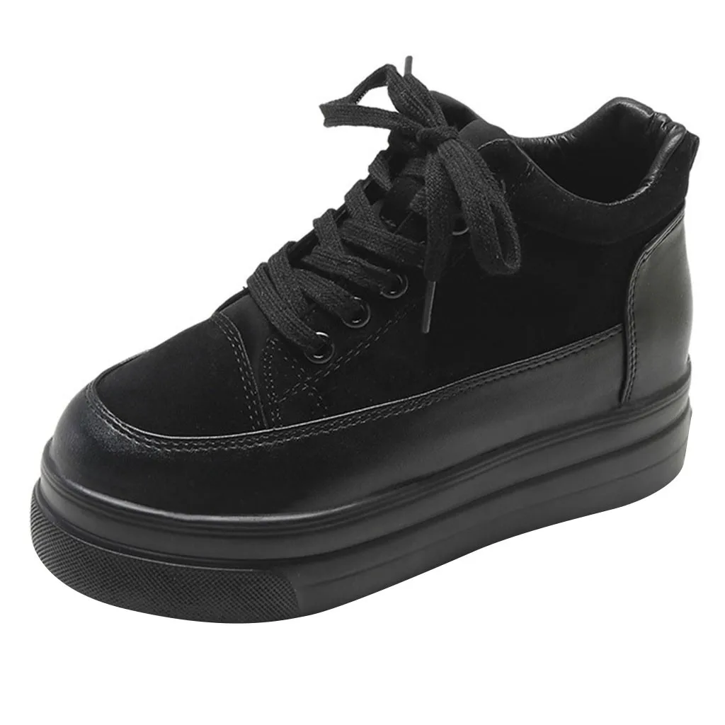 Женская обувь для бега Разноцветные модные туфли на платформе Повседневная