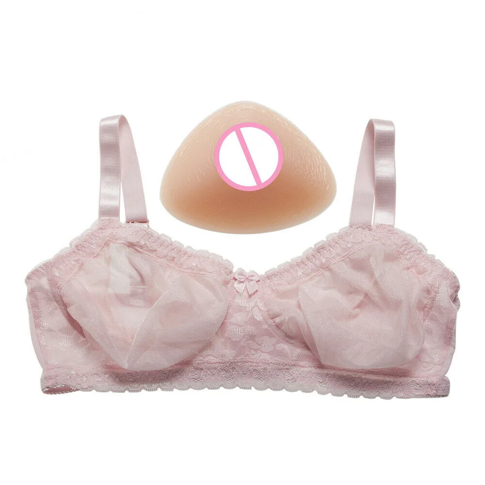 Bras for Women C D Drag Breast Forms Underwear Boobs Transvestite Bra Fillers Breasts Lingerie