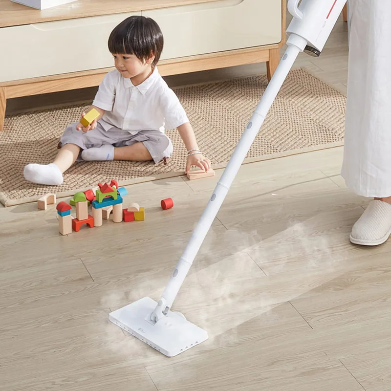 Deerma steam mop dem-zq610 cleaner for home manual multi-functional floor cleaning five nozzles |