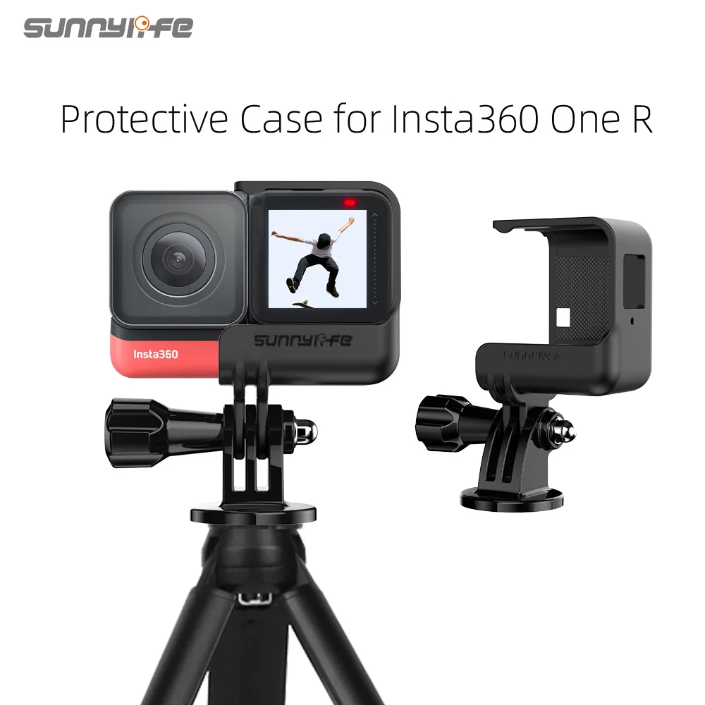 

New Quick Disassembly Protective Case Shock-Proof Plastic Case For Insta360 One R Action Camera Accessories