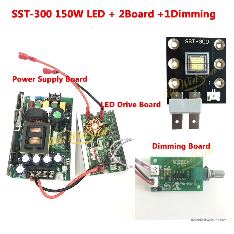 Litewinsune SST 300 LED источник светодиодный миттера высокой мощности 150W для