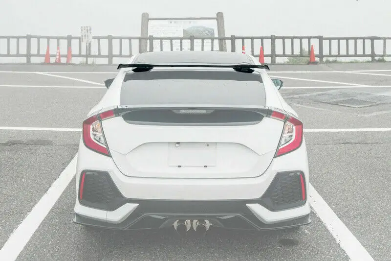 Глянцевый спойлер для крыши заднего крыла хэтчбека Honda Civic FK7 | Автомобили и