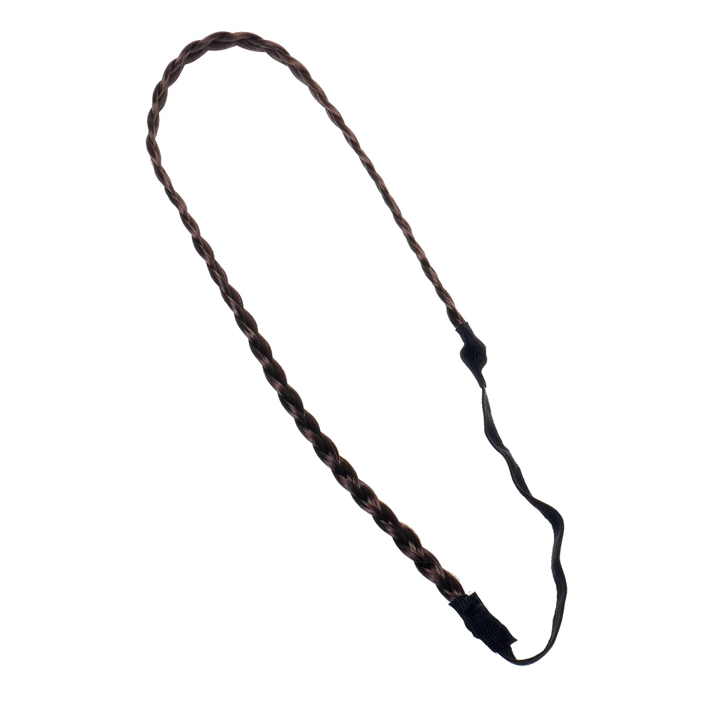 Новинка аксессуары для волос имитация синтетических Плетеный ободок резинка