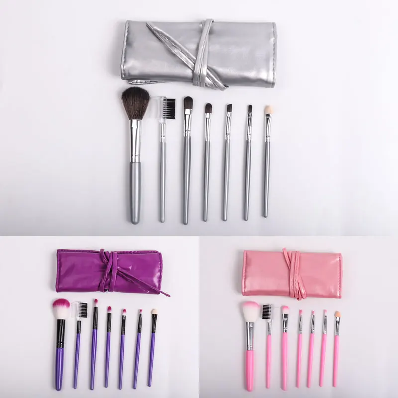Dighealth 7pcs Makeup Brushes Set High Quality Cosmetics Brush Soft Synthetic Hair Blush Eye shadow Lips Beginner Make Up | Красота и