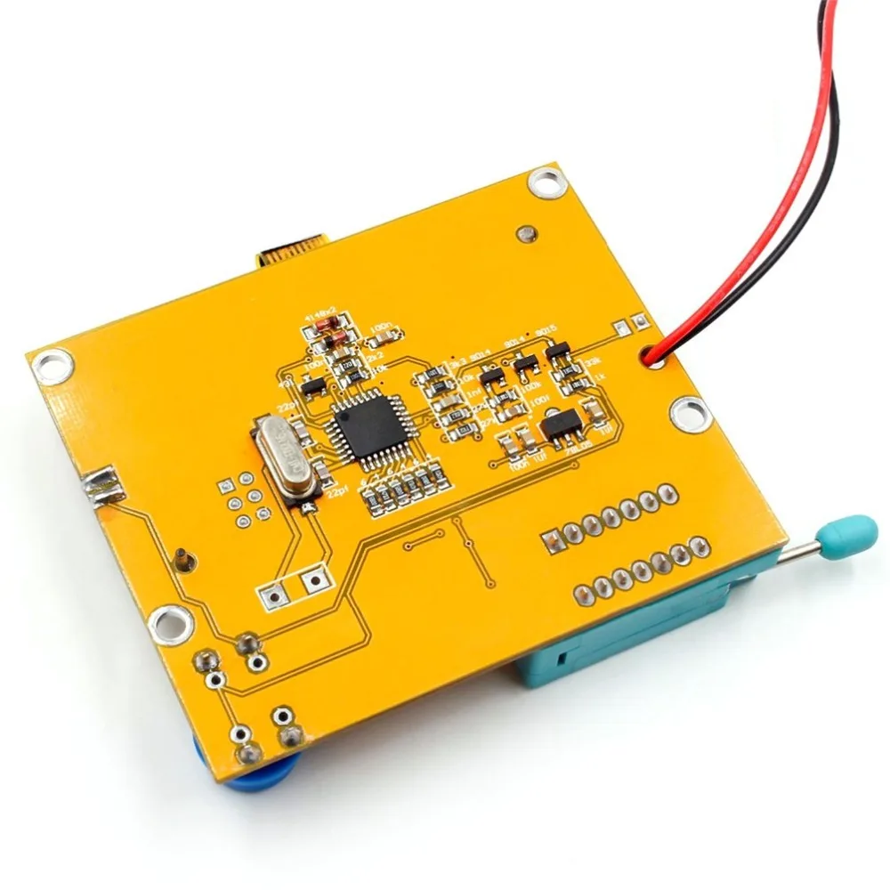 Цифровой тестер транзисторов MOSFET/JFET/PNP/NPN L/C/R 1 с ЖК-дисплеем измеритель емкости