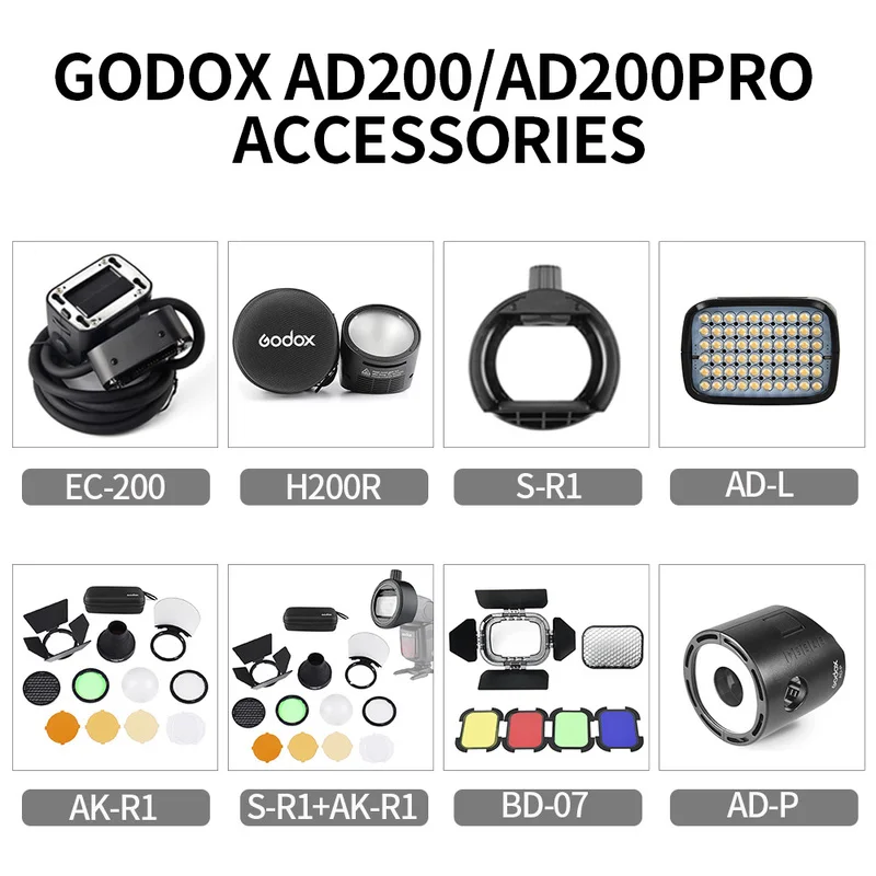 

Адаптер для вспышки Godox BD-07, S-R1, AK-R1H200R, EC-200, AD-P, AD-L