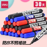 6881 large headed note pen 30 single head marker pens paint thick calligraphy pen large capacity waterproof and non erasable